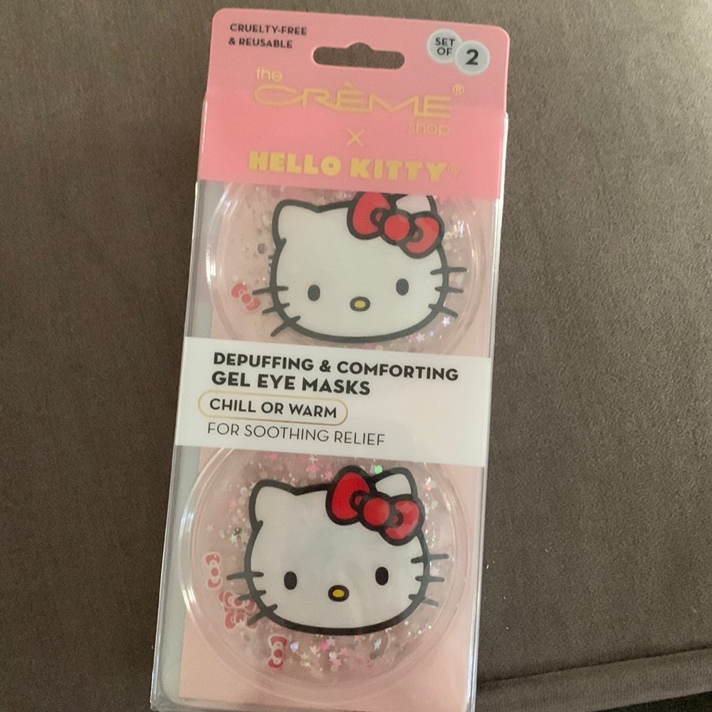 Hello Kitty Gel Eye Masks